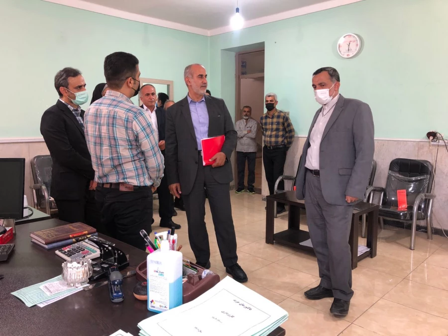 بازدید جناب آقای دکتر مهدوی ریاست محترم دانشگاه فرهنگیان استان مازندران از پردیس فاطمه الزهرا(س) ساری 3