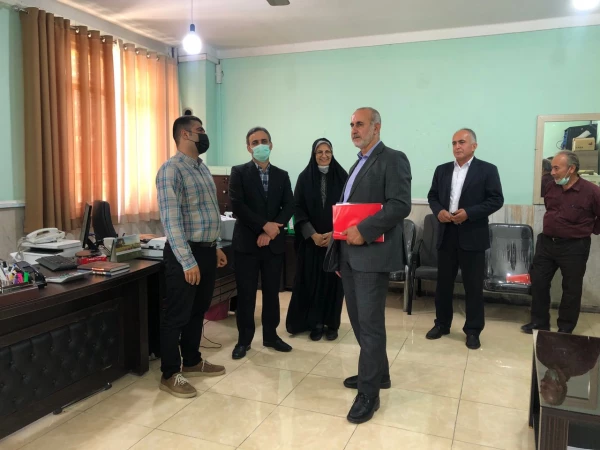 بازدید جناب آقای دکتر مهدوی ریاست محترم دانشگاه فرهنگیان استان مازندران از پردیس فاطمه الزهرا(س) ساری 4