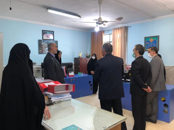 بازدید جناب آقای دکتر مهدوی ریاست محترم دانشگاه فرهنگیان استان مازندران از پردیس فاطمه الزهرا(س) ساری 5