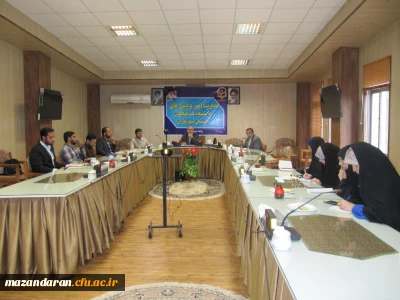 نشست صمیمی رئیس دانشگاه فرهنگیان مازندران  واعضای بسیج دانشجویی پردیس ها و مراکز تابعه و مسئول سازمان بسیج دانشجویی مازندران 