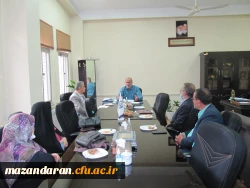 نشست صمیمی رئیس دانشگاه فرهنگیان مازندران با اعضای کانون بازنشستگان استان مازندران  2