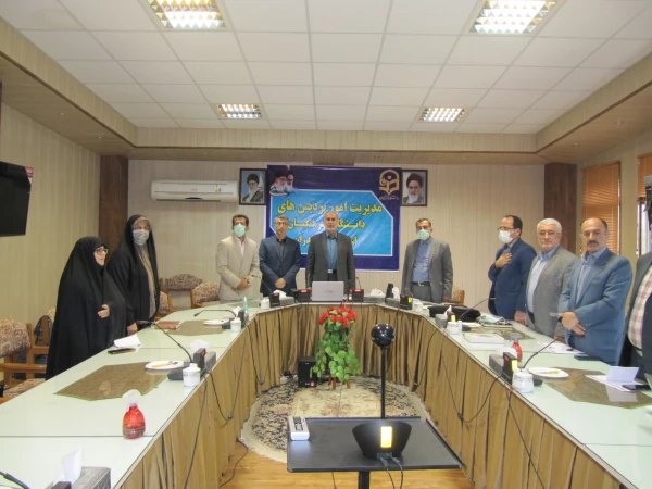 نشست صمیمی رئیس دانشگاه فرهنگیان مازندران  اعضای هیات علمی مدیریت امور پردیس های مازندران 2