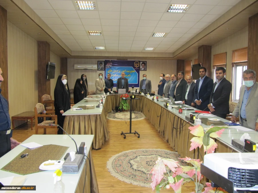 نشست صمیمی رئیس دانشگاه فرهنگیان مازندران  اعضای هیات علمی مدیریت امور پردیس های مازندران 3