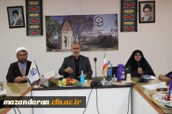 جلسه اداری وبازدید میدانی ریاست محترم دانشگاه فرهنگیان مازندران از مرکز آموزش عالی بیتالهدی آمل 4