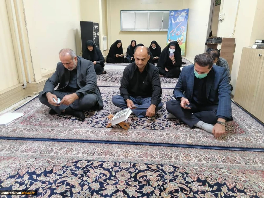 حضور دکتر مهدوی ریاست محترم امور پردیس های استان مازندران 2