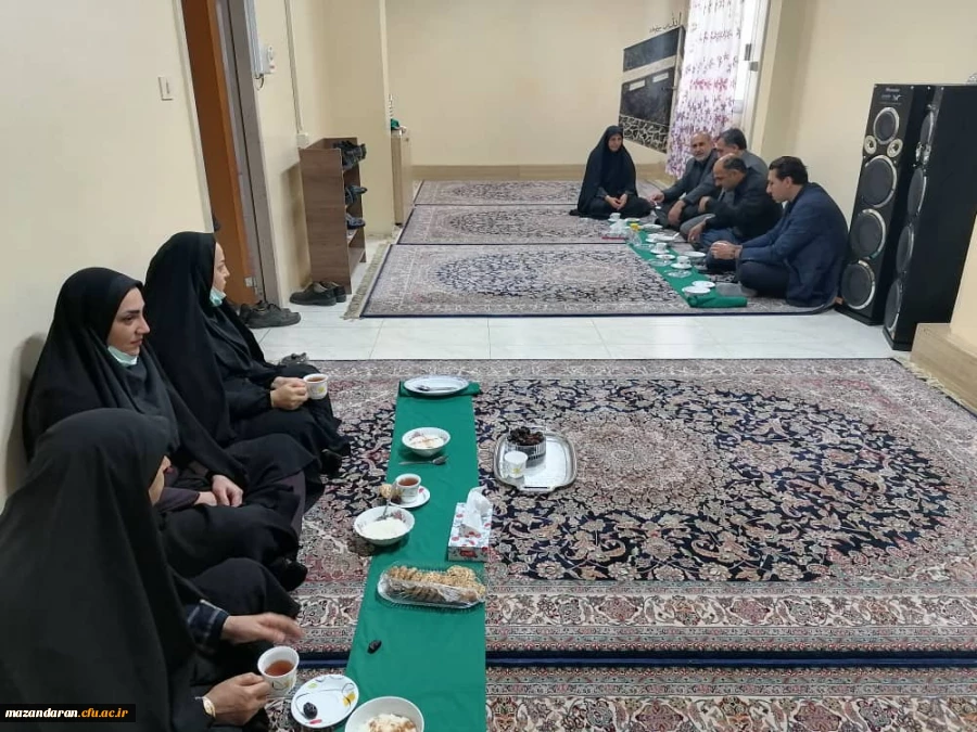 حضور دکتر مهدوی ریاست محترم امور پردیس های استان مازندران 3