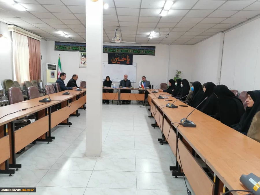 حضور دکتر مهدوی ریاست محترم امور پردیس های استان مازندران 4