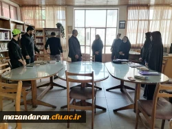 حضور دکتر مهدوی ریاست محترم امور پردیس های استان مازندران 5