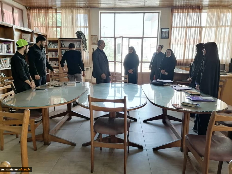 حضور دکتر مهدوی ریاست محترم امور پردیس های استان مازندران 5