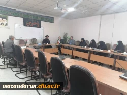 حضور دکتر مهدوی ریاست محترم امور پردیس های استان مازندران 6