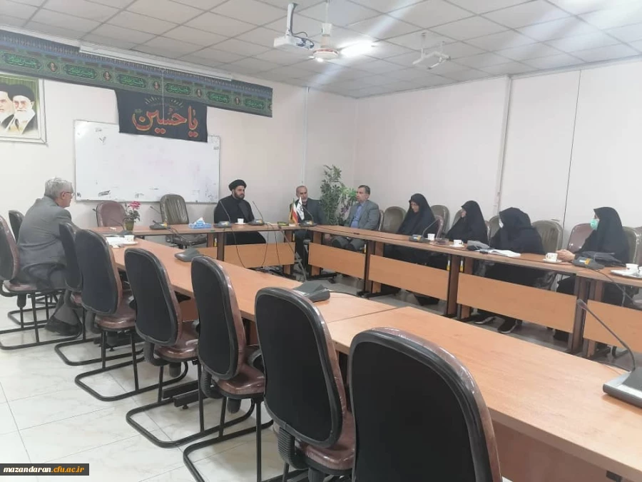 حضور دکتر مهدوی ریاست محترم امور پردیس های استان مازندران 6