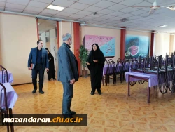 حضور دکتر مهدوی ریاست محترم امور پردیس های استان مازندران 7