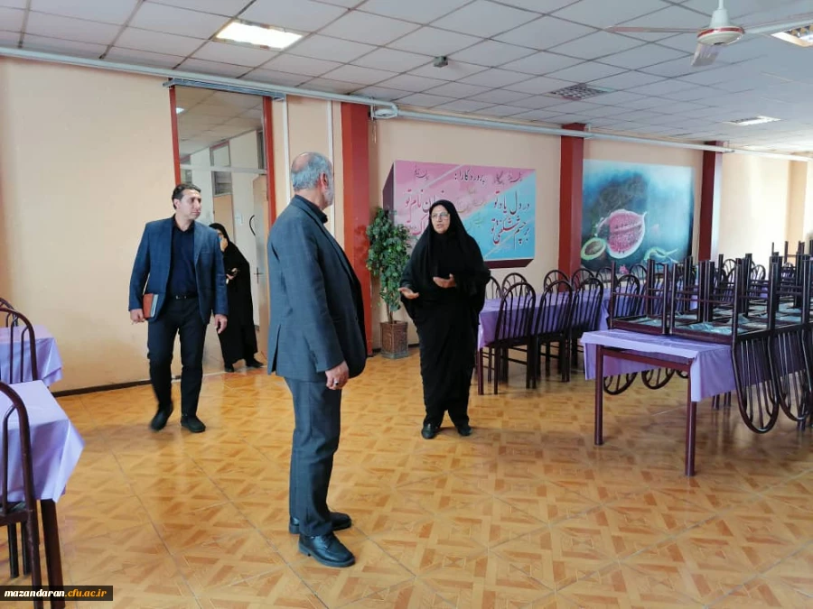 حضور دکتر مهدوی ریاست محترم امور پردیس های استان مازندران 7