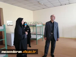 حضور دکتر مهدوی ریاست محترم امور پردیس های استان مازندران 8