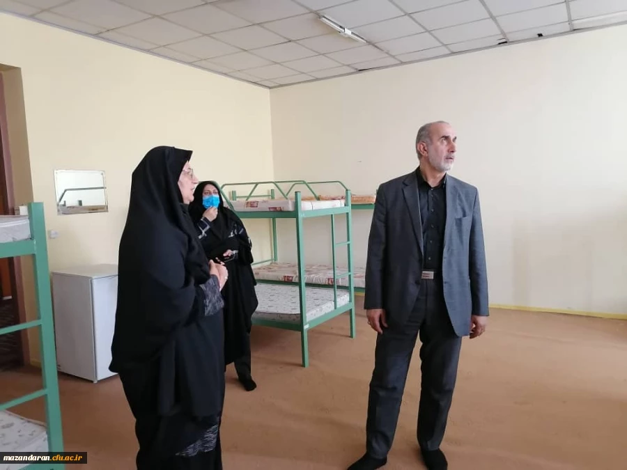 حضور دکتر مهدوی ریاست محترم امور پردیس های استان مازندران 8