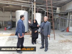 حضور دکتر مهدوی ریاست محترم امور پردیس های استان مازندران 9