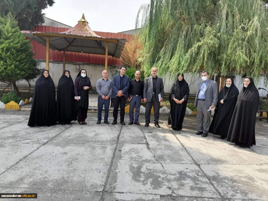 حضور دکتر مهدوی ریاست محترم امور پردیس های استان مازندران 10