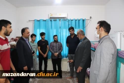 دومین جلسه رئیس دانشگاه فرهنگیان مازندران  بادانشجویان ،استادان وکارکنان مرکزشهید مطهری نوشهر 3