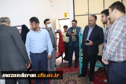 دومین جلسه رئیس دانشگاه فرهنگیان مازندران  بادانشجویان ،استادان وکارکنان مرکزشهید مطهری نوشهر 2