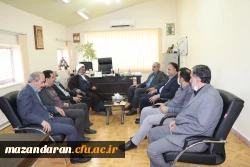 دومین جلسه رئیس دانشگاه فرهنگیان مازندران  بادانشجویان ،استادان وکارکنان مرکزشهید مطهری نوشهر 7