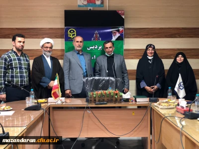 مراسم معارفه سرکار خانم دکتر معصومه رضایی منش عضو هیات علمی دانشگاه فرهنگیان مازندران بعنوان سرپرست پردیس فاطمه الزهراء(س) مازندران