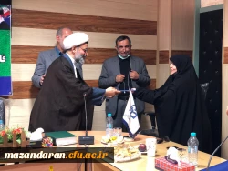 مراسم معارفه سرکار خانم دکتر معصومه رضایی منش عضو هیات علمی دانشگاه فرهنگیان مازندران بعنوان سرپرست پردیس فاطمه الزهراء(س) مازندران 2