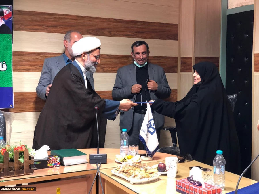 مراسم معارفه سرکار خانم دکتر معصومه رضایی منش عضو هیات علمی دانشگاه فرهنگیان مازندران بعنوان سرپرست پردیس فاطمه الزهراء(س) مازندران 2