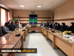 مراسم معارفه سرکار خانم دکتر معصومه رضایی منش عضو هیات علمی دانشگاه فرهنگیان مازندران بعنوان سرپرست پردیس فاطمه الزهراء(س) مازندران 2