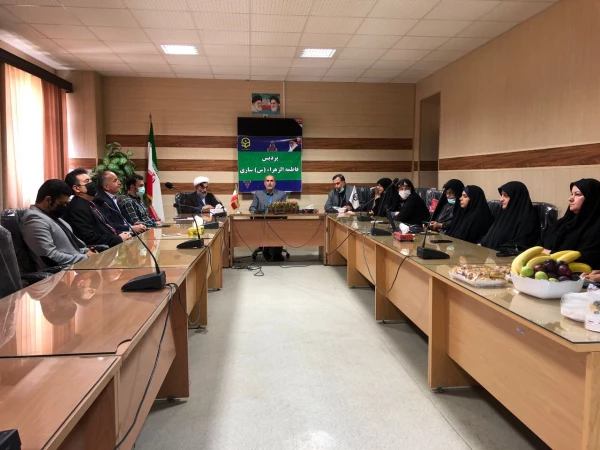 مراسم معارفه سرکار خانم دکتر معصومه رضایی منش عضو هیات علمی دانشگاه فرهنگیان مازندران بعنوان سرپرست پردیس فاطمه الزهراء(س) مازندران 2