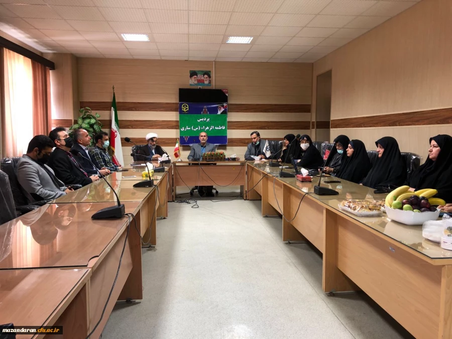 مراسم معارفه سرکار خانم دکتر معصومه رضایی منش عضو هیات علمی دانشگاه فرهنگیان مازندران بعنوان سرپرست پردیس فاطمه الزهراء(س) مازندران 2