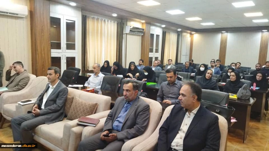 نشست سراسری دوره آموزشی کارورزی دانشگاه فرهنگیان کشور در استان مازندران  برگزار شد .             5