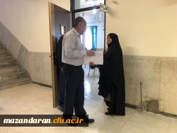 بازدید سرپرست پردیس فاطمه الزهرا(س) از برگزاری امتحانات پایان ترم تابستان 3