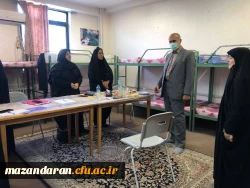 بازدید سرپرست محترم دانشگاه فرهنگیان استان مازندران از روند مصاحبه داوطلبان ورود به دانشگاه فرهنگیان(1401) 2