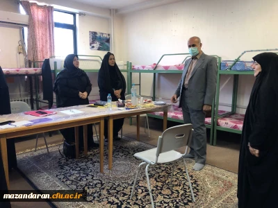 بازدید سرپرست محترم دانشگاه فرهنگیان استان مازندران از روند مصاحبه داوطلبان ورود به دانشگاه فرهنگیان(1401)