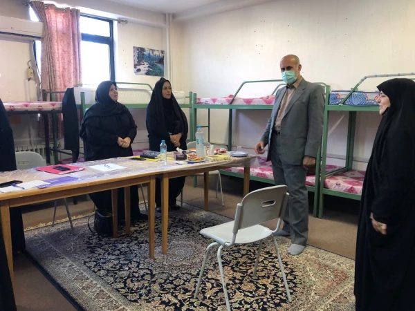 بازدید سرپرست محترم دانشگاه فرهنگیان استان مازندران از روند مصاحبه داوطلبان ورود به دانشگاه فرهنگیان(1401) 2