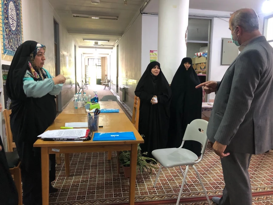 بازدید سرپرست محترم دانشگاه فرهنگیان استان مازندران از روند مصاحبه داوطلبان ورود به دانشگاه فرهنگیان(1401) 6