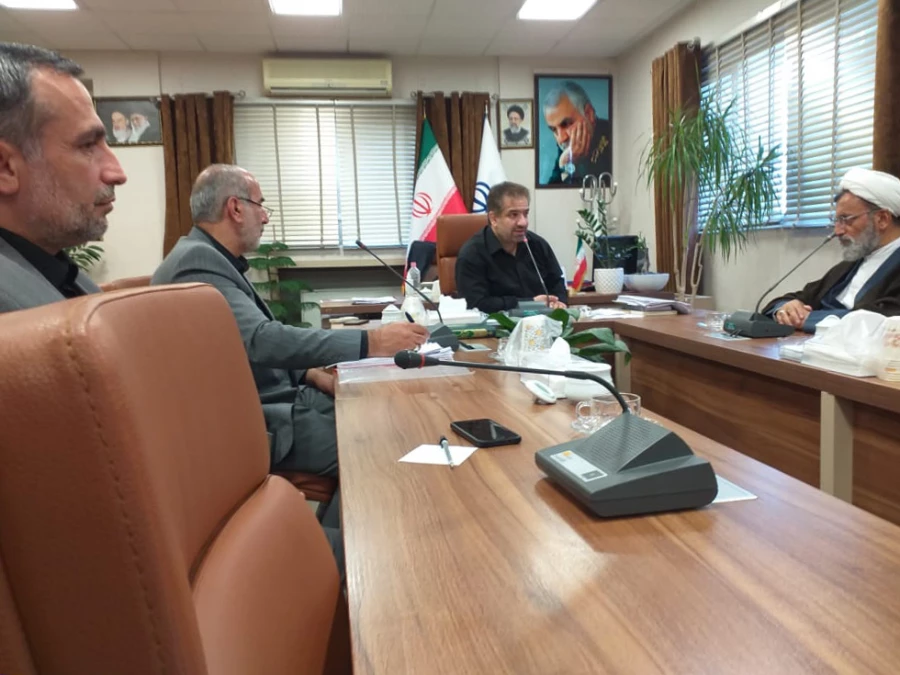 نشست مسئولین دانشگاه فرهنگیان مازندران با دکتر سلگی معاونت محترم سیاسی، امنیتی و اجتماعی استاندار مازندران 3