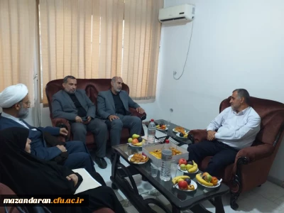 نشست ریاست دانشگاه فرهنگیان استان مازندران با دکتر زارعی نماینده مجلس شورای اسلامی شهرستان ساری