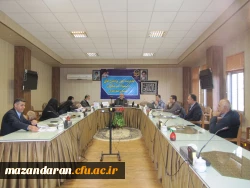 جلسه  شورای اداری دانشگاه فرهنگیان مازندران 4