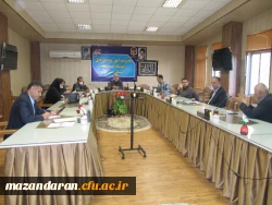 جلسه  شورای اداری دانشگاه فرهنگیان مازندران 5