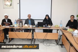 جلسه شورای مدیریت ، نظارت، ارزیابی عملکرد، توسعه منابع  استان ونشست صمصیمی با دانشجو معلمان مرکز قائمشهر 5