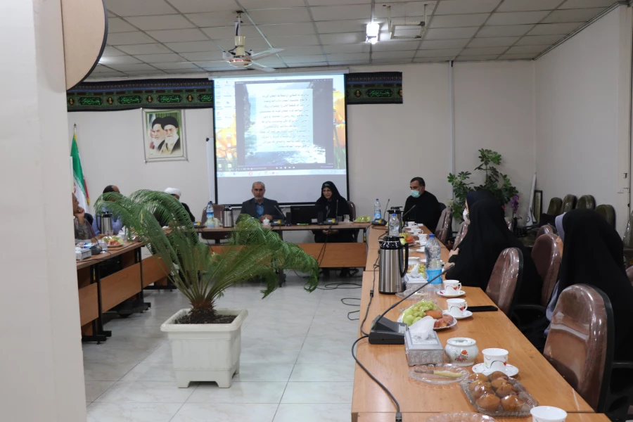 جلسه شورای مدیریت ، نظارت، ارزیابی عملکرد، توسعه منابع  استان ونشست صمصیمی با دانشجو معلمان مرکز قائمشهر 6