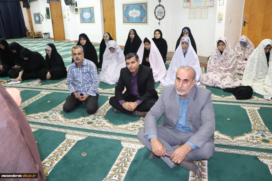 نشست صمیمی رئیس دانشگاه فرهنگیان مازندران با اساتید ودانشجومعلمان پردیس فاطمه  زهرا(س) ساری 2