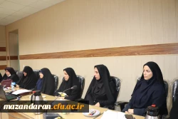 نشست صمیمی رئیس دانشگاه فرهنگیان مازندران با اساتید ودانشجومعلمان پردیس فاطمه  زهرا(س) ساری 2