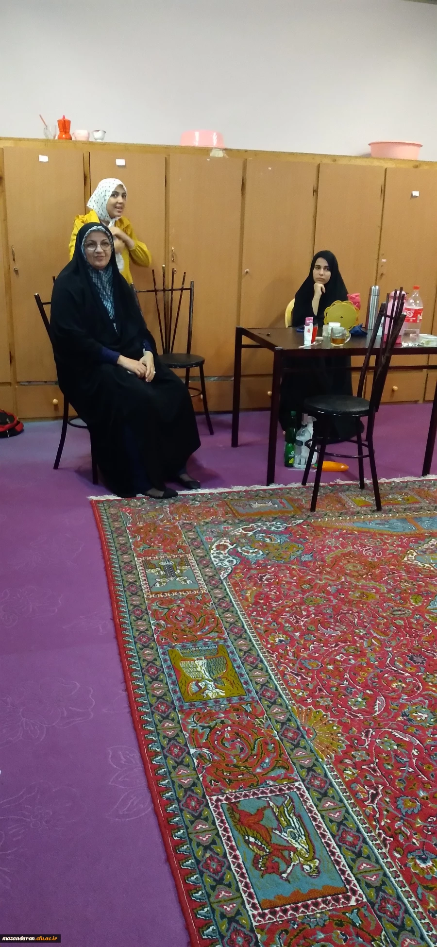 حضور ریاست دانشگاه در سرای دانشجویی 2