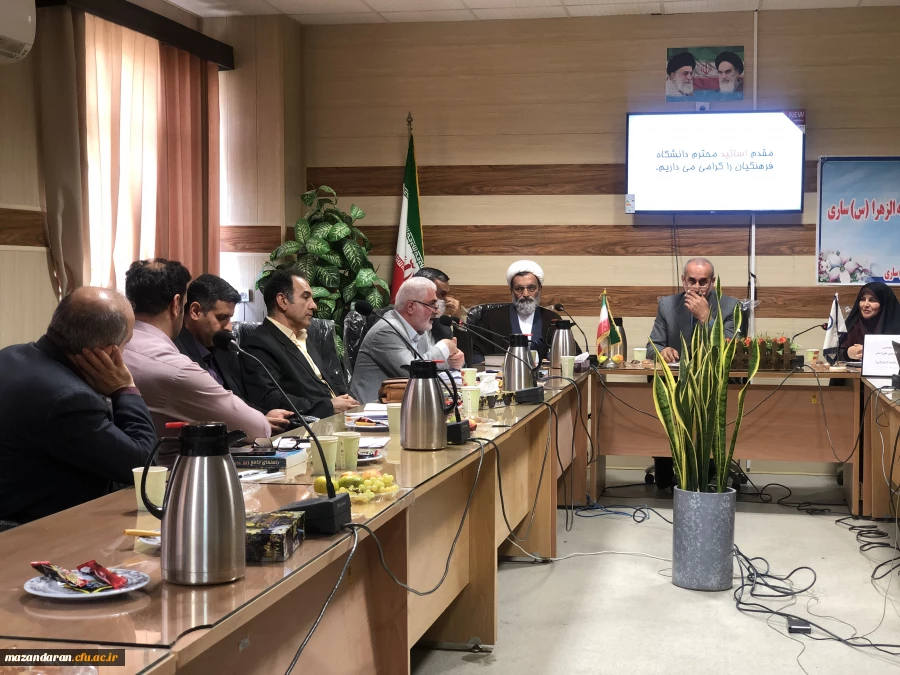 نشست صمیمی سرپرست محترم دانشگاه فرهنگیان استان مازندران با اساتید، کارکنان و دانشجویان 2