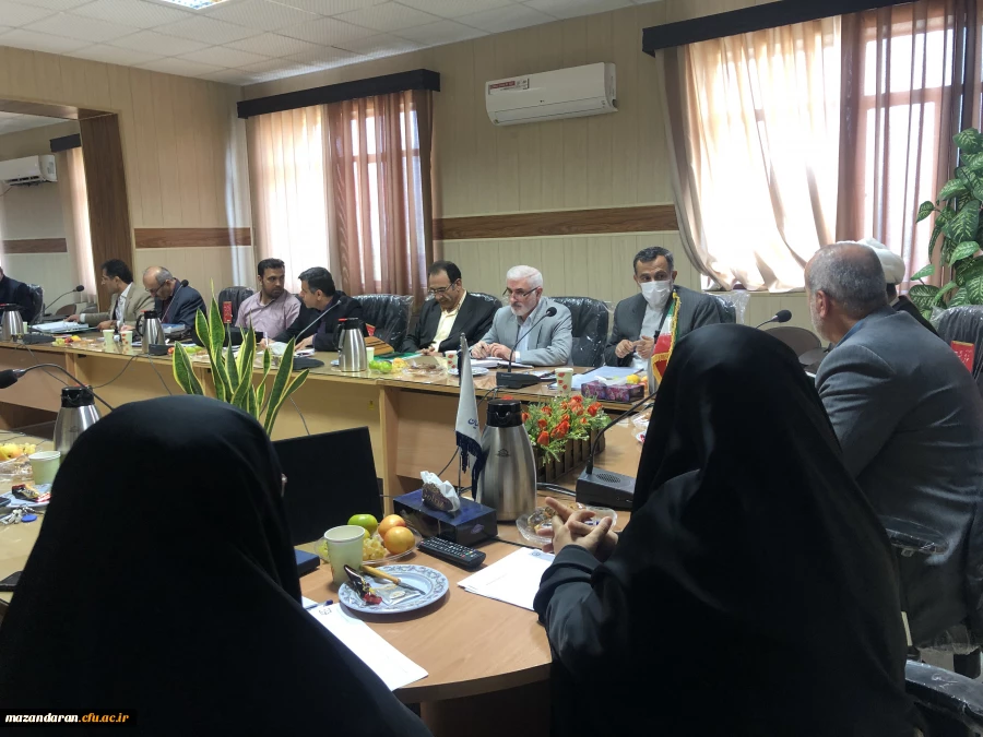 نشست صمیمی سرپرست محترم دانشگاه فرهنگیان استان مازندران با اساتید، کارکنان و دانشجویان 4