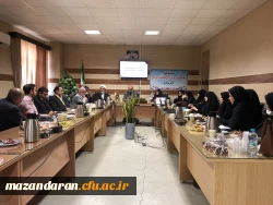 نشست صمیمی سرپرست محترم دانشگاه فرهنگیان استان مازندران با اساتید، کارکنان و دانشجویان 5