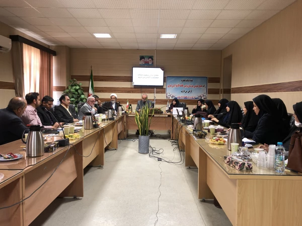 نشست صمیمی سرپرست محترم دانشگاه فرهنگیان استان مازندران با اساتید، کارکنان و دانشجویان 5