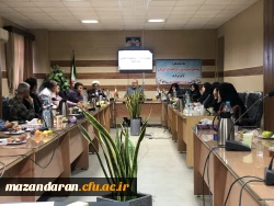 نشست صمیمی سرپرست محترم دانشگاه فرهنگیان استان مازندران با اساتید، کارکنان و دانشجویان 6